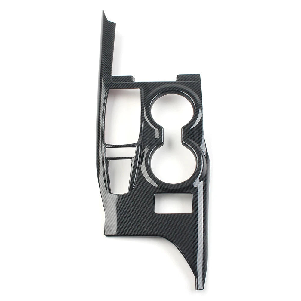 Carbon Fiber Interior Gear Shift Box Panel Cover Trim For Toyota Camry 2018-2020