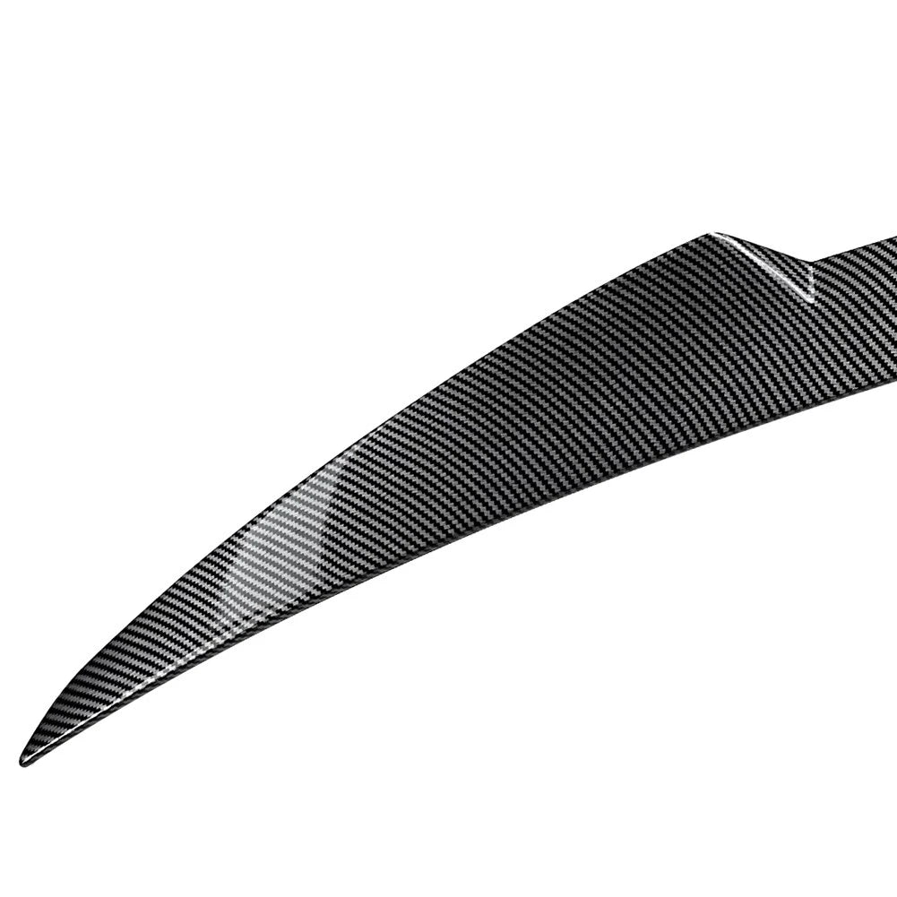 Rear Trunk Spoiler Wing Lip For BMW 5 Series E60 Sedan 2004-2010 Carbon Look