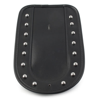 Black Rear Fender Bib Solo Seat Mounting For Harley Fatboy Softail Standard FXST