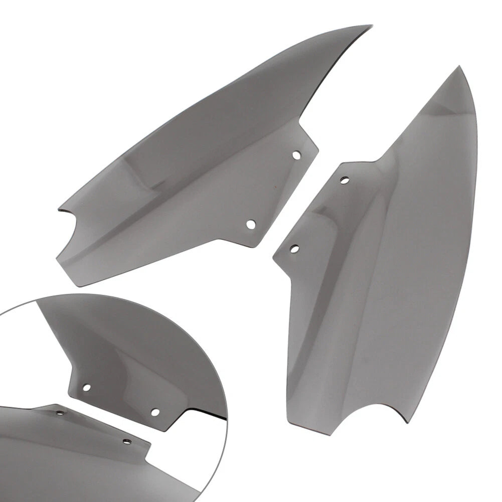 Side Windshield Windscreen Wind Deflector For BMW R18 B Bagger Smoke Motor