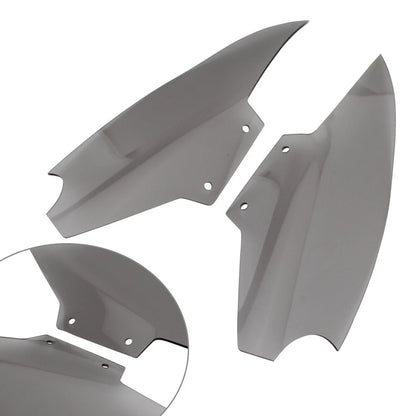 Side Windshield Windscreen Wind Deflector For BMW R18 B Bagger Smoke Motor