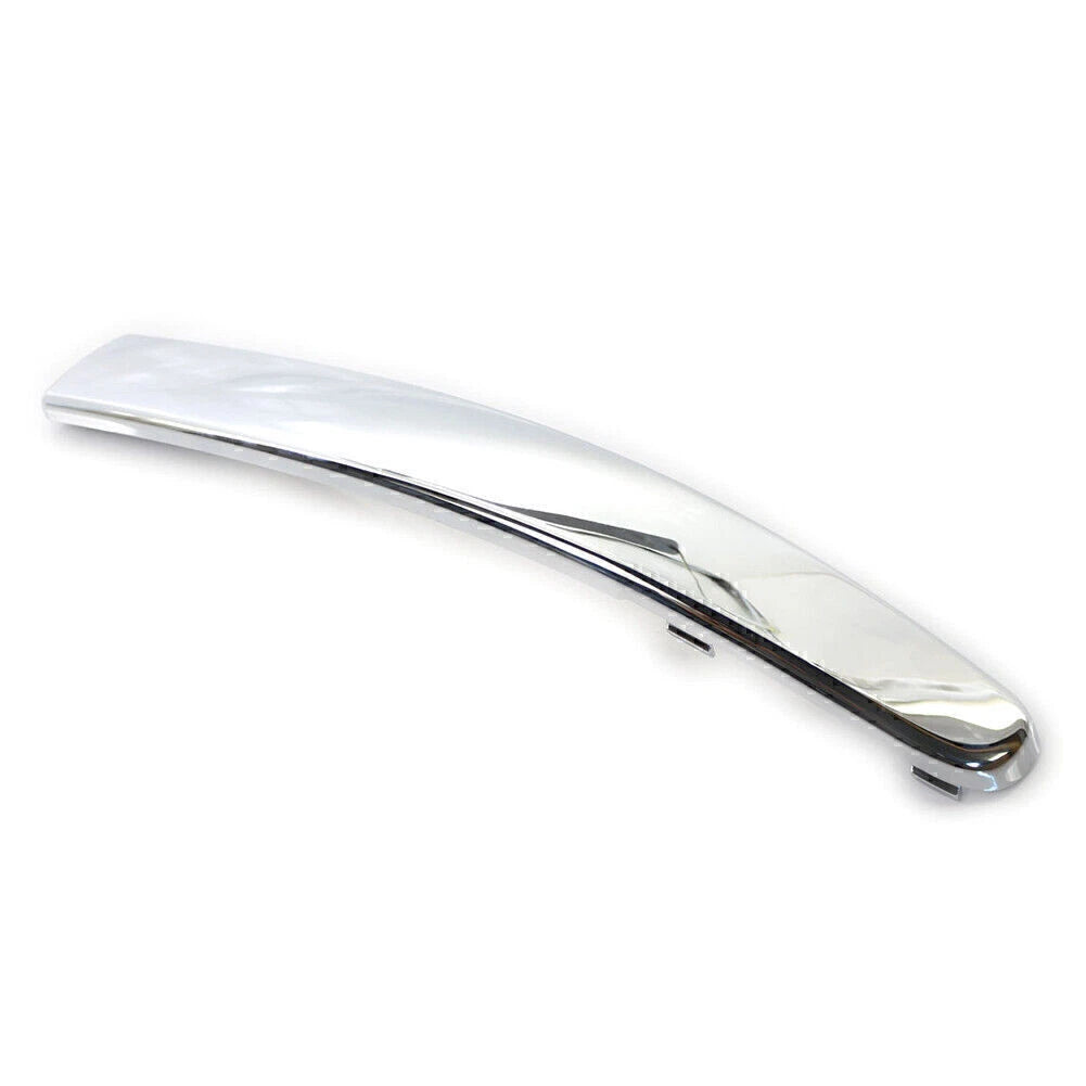 Front Lower Bumper Conner Panel Trim Cover Fit FIAT 500 2007-2015 Left Chrome
