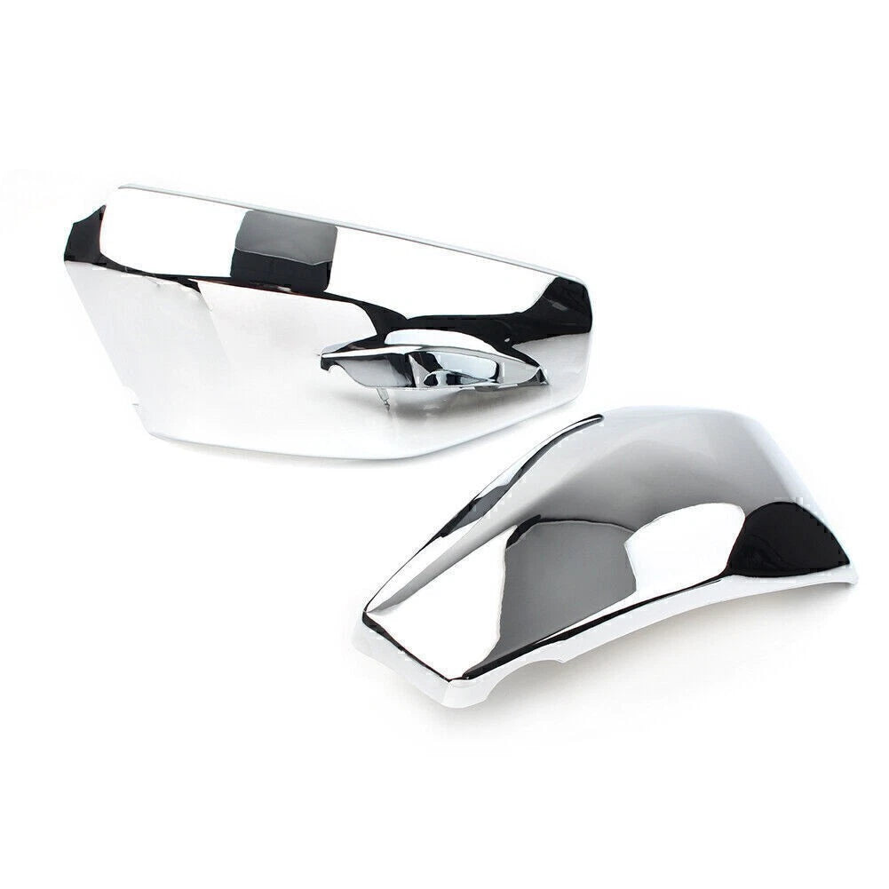 2pcs Chrome Motorcycle Battery Side Covers for Honda VTX1300 R/S/C/T 2003-2009
