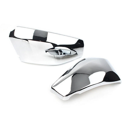 2pcs Chrome Motorcycle Battery Side Covers for Honda VTX1300 R/S/C/T 2003-2009