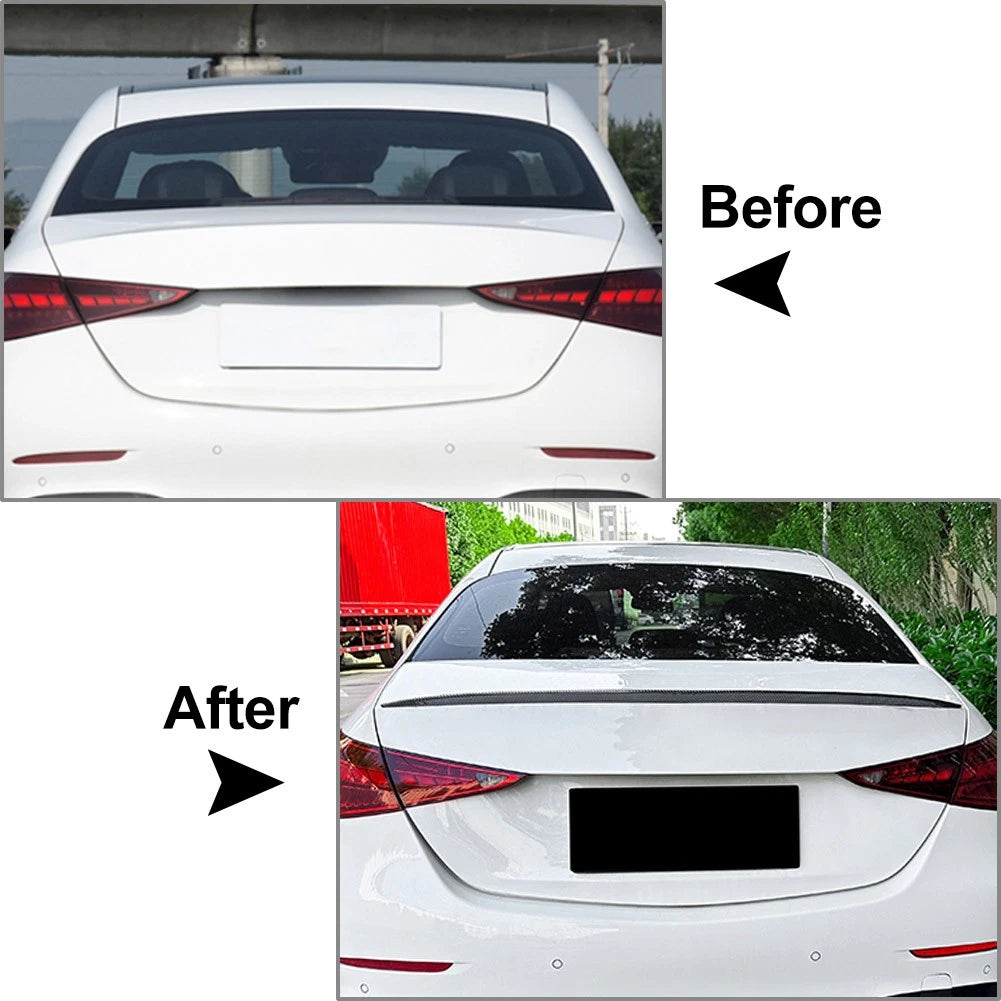 Rear Trunk Spoiler Wing For Mercedes Benz C Class W206 C300 2021-2023