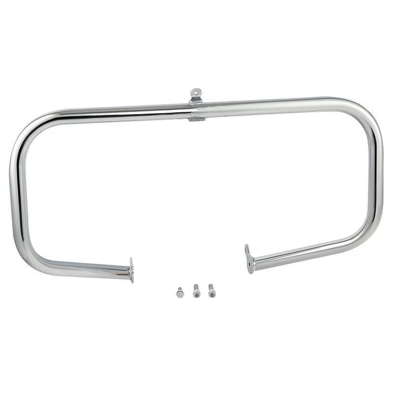 Highway Engine Guard Crash Bar Footpegs Fit For Harley Street Road Glide 09-24