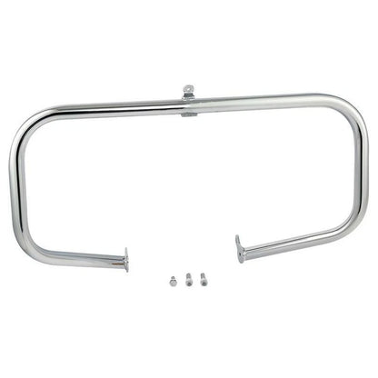 Highway Engine Guard Crash Bar Footpegs Fit For Harley Street Road Glide 09-24