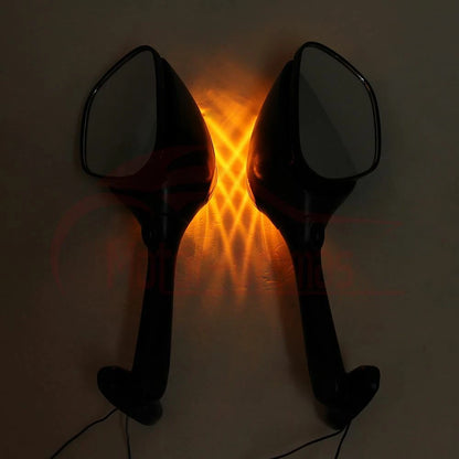 Rear View Mirrors Turn Signal For Suzuki GSXR600 GSXR750 2006-2021 2007 GSXR1000