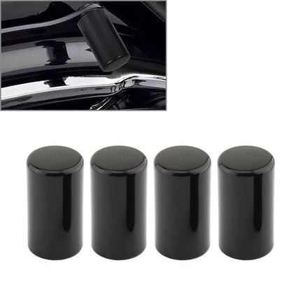 4Pcs Docking Hardware Point Covers Kit Fit for Harley Touring FLHX 2009-23 Black