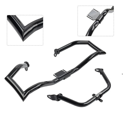 Engine Crash Bar + Fairing Support Bracket For Harley Road Glide FLTRX 2015-2023