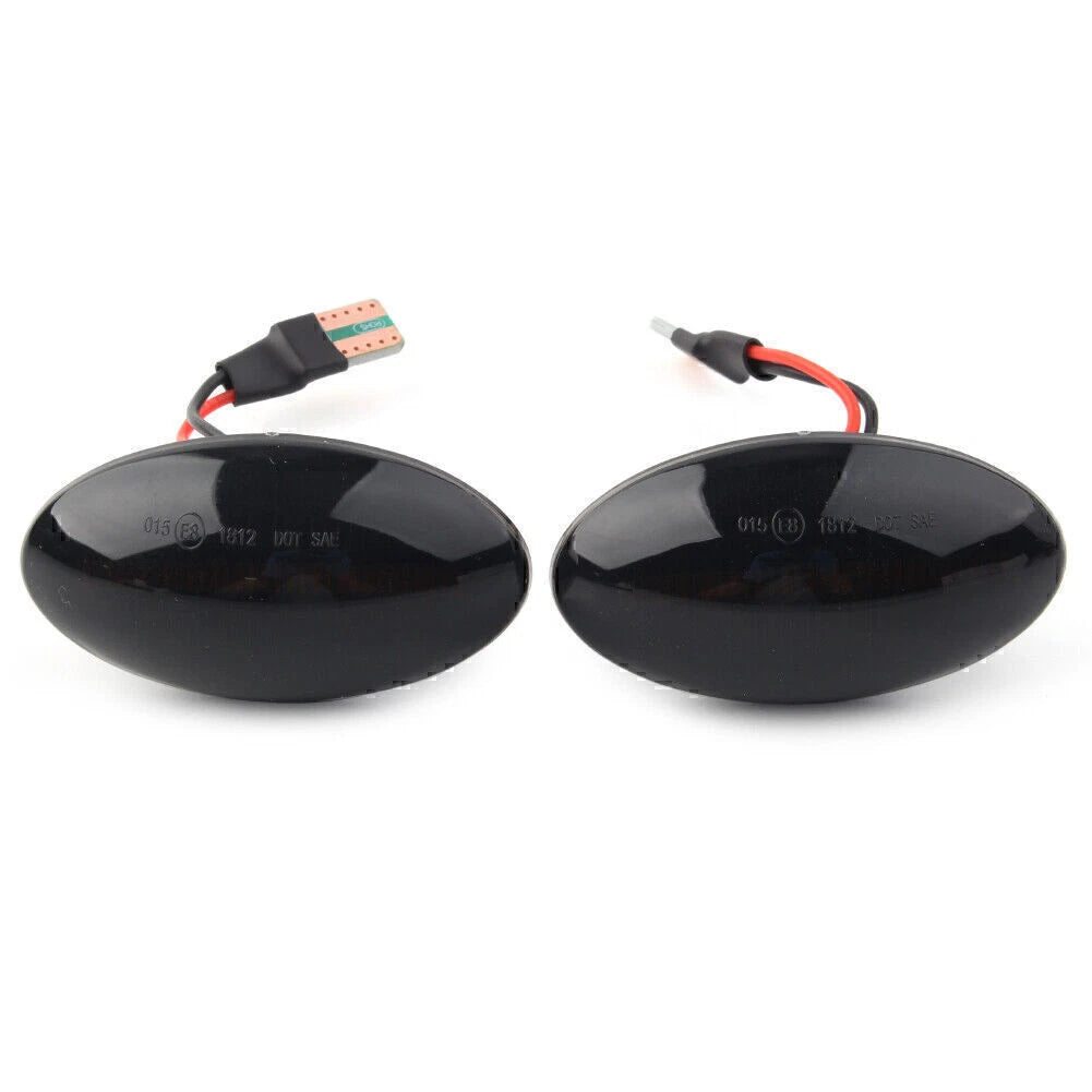 LED Sequential Dynamic Side Marker Turn Signal Light Fit Mini Cooper R50 R52 R53