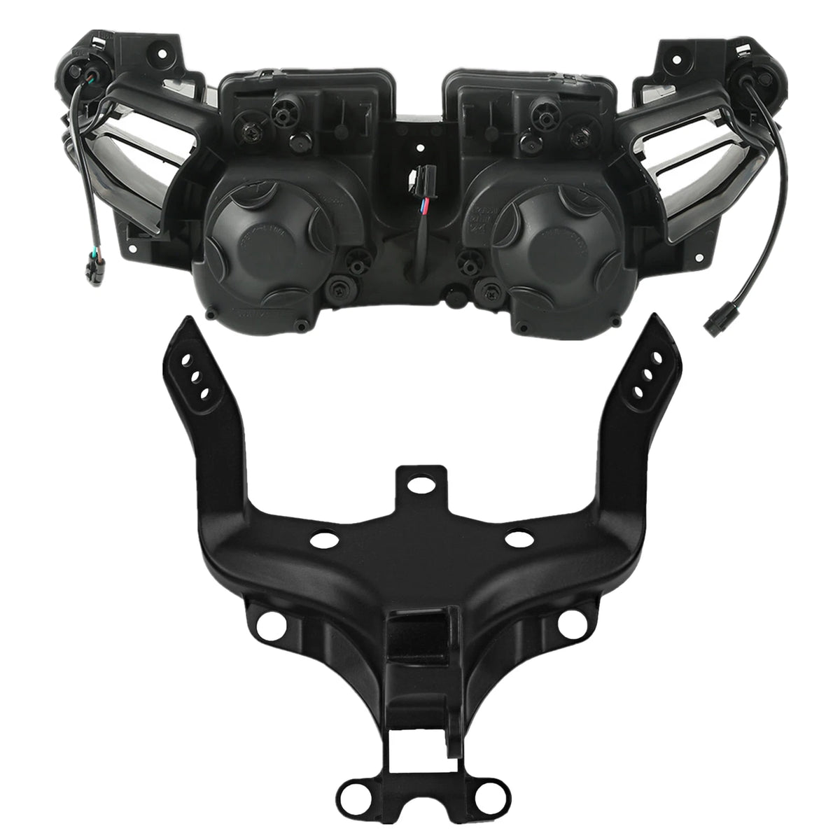 Front Headlight Assembly & Fairing Stay Bracket For Yamaha YZFR1 YZF-R1 12-14 13