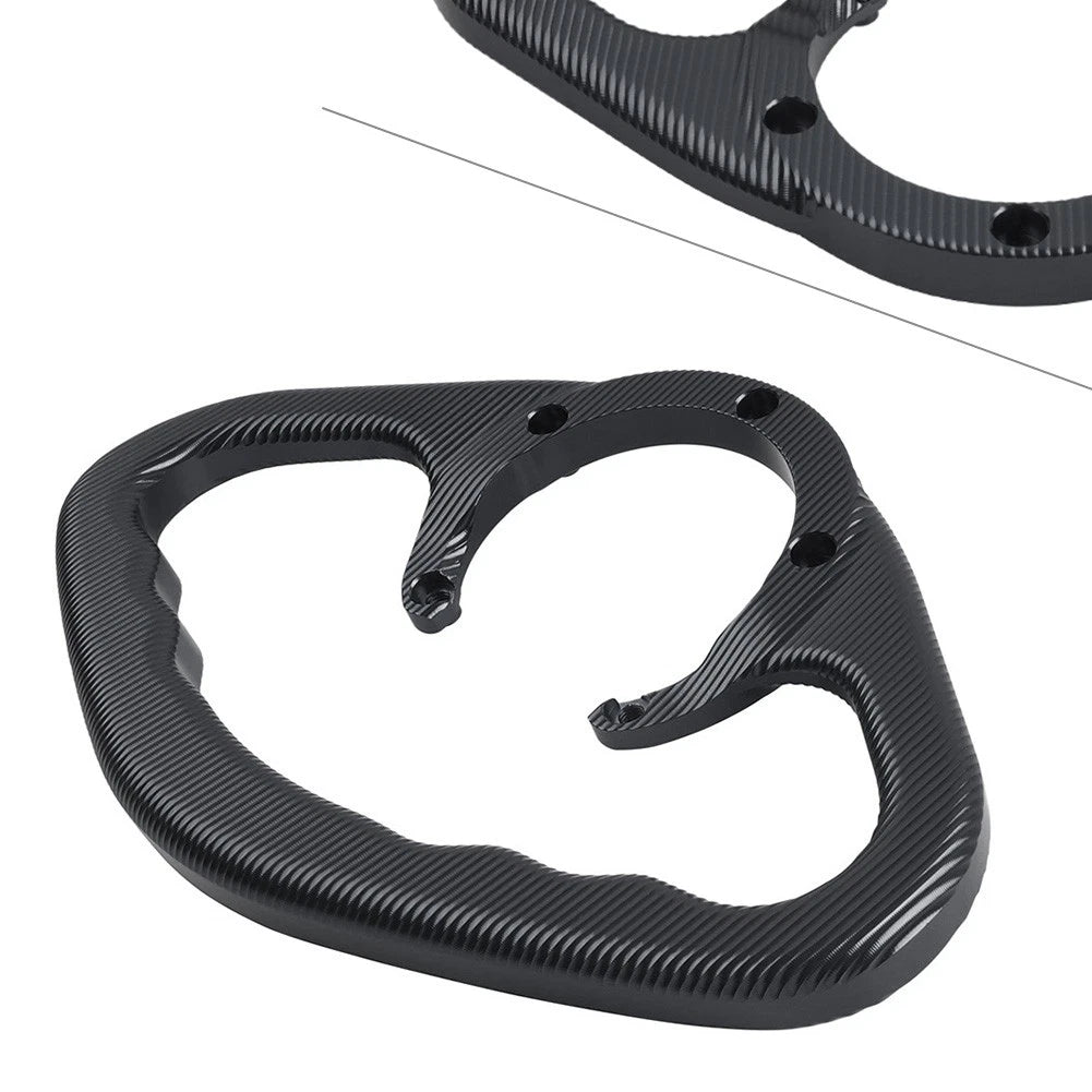 CNC Passenger Hand Grip Tank For Yamaha YZF R1 R15 R3 R6 MT07 MT09 FZ1 FZ6 Black