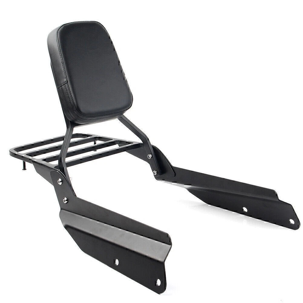 Backrest Sissy Bar with Luggage Rack For Honda VTX1300 VTX1800 N/R/S/T 2002-2009