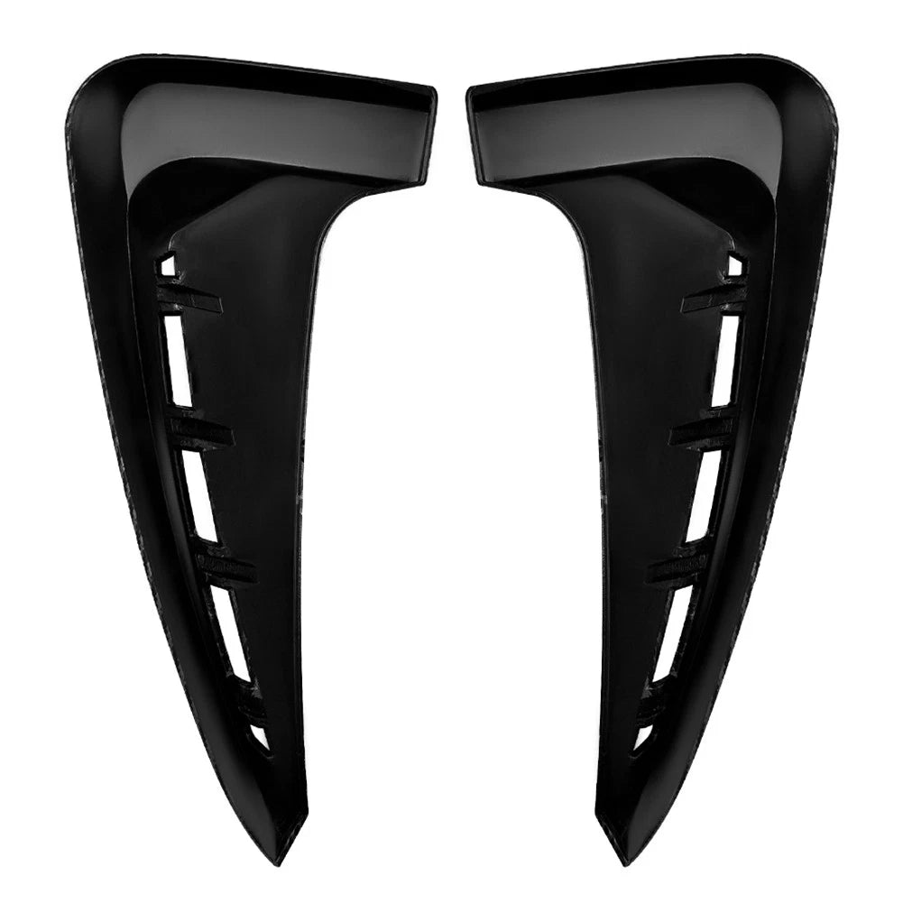 Glossy Black Front Side Fender Air Vent Cover For BMW X5 F15 M Sport 2014-2018