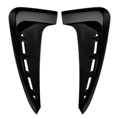 Glossy Black Front Side Fender Air Vent Cover For BMW X5 F15 M Sport 2014-2018