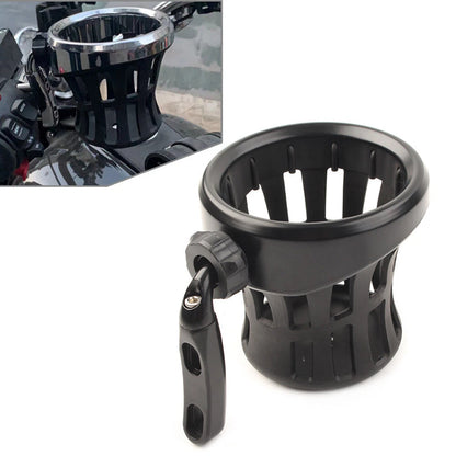 Handlebar Cup Holder Drink W/ Mesh Basket Mount Fit Honda Goldwing GL1800 01-21