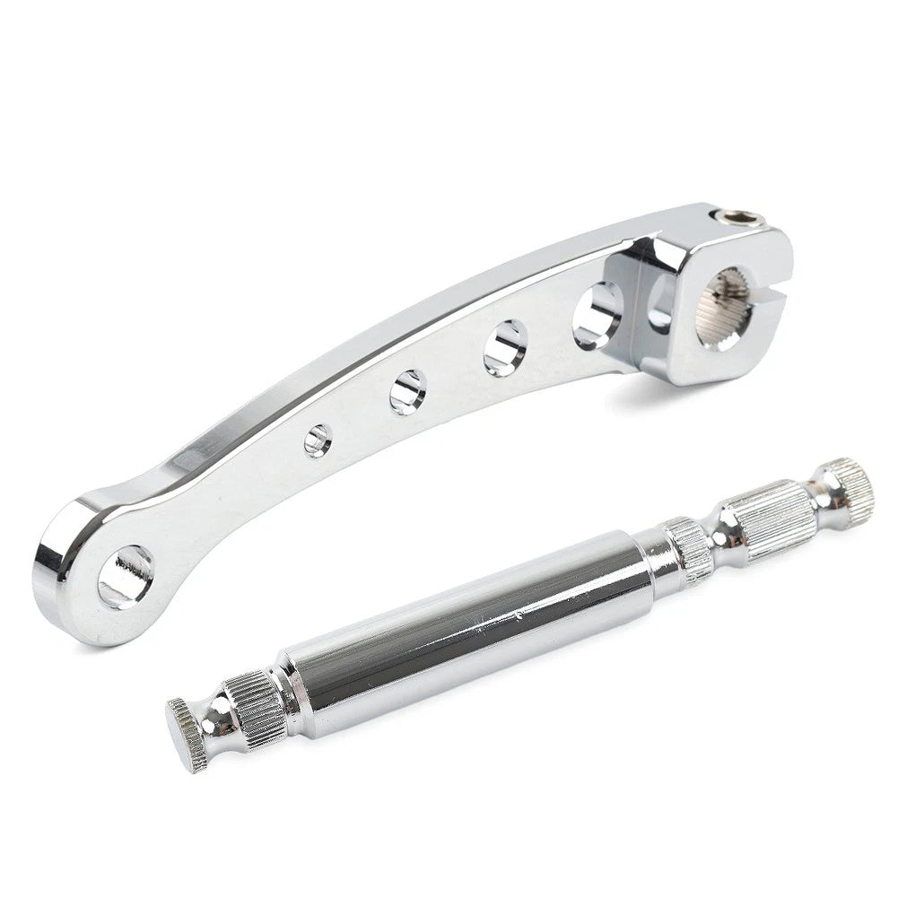 Chrome Inner Shift Lever Shaft Kit for Harley Road King Electra Street 1984-2016