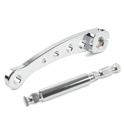 Chrome Inner Shift Lever Shaft Kit for Harley Road King Electra Street 1984-2016