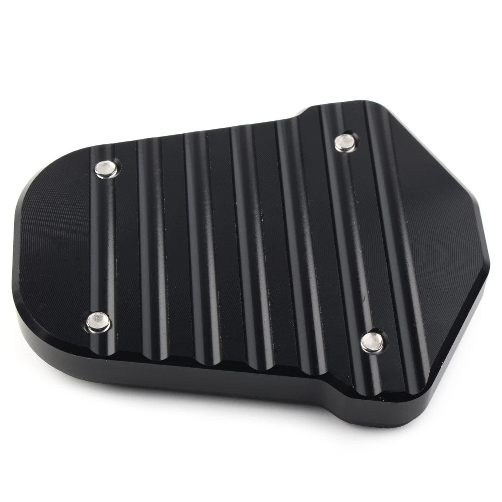 CNC Side Kickstand Enlarge Plate Pad Fit HONDA CRF300L CRF300 Rally 2021 22 Blk