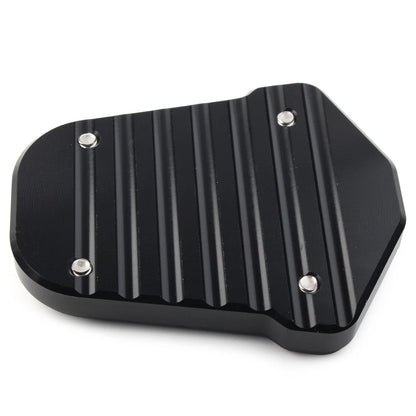 CNC Side Kickstand Enlarge Plate Pad Fit HONDA CRF300L CRF300 Rally 2021 22 Blk
