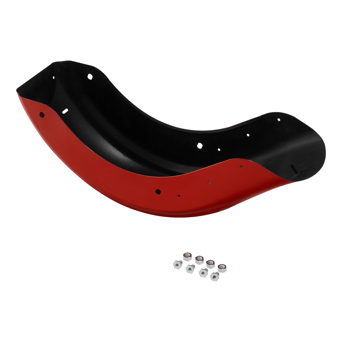 Painted Rear Fender Fit For Harley Street Road Glide 2009-2024 2023 Wicked Red