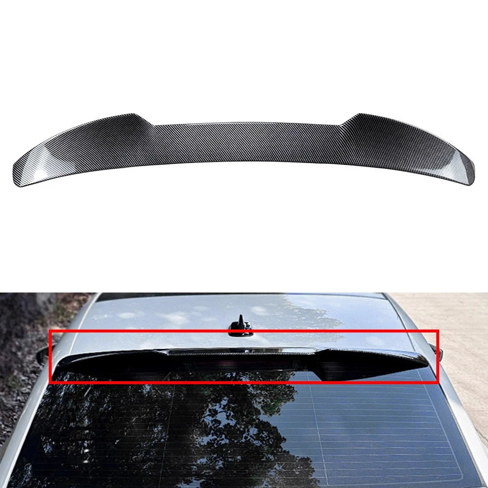 Carbon Fiber Rear Window Roof Spoiler Wing Lip For Audi A3 S3 RS3 8Y Sedan 21-25