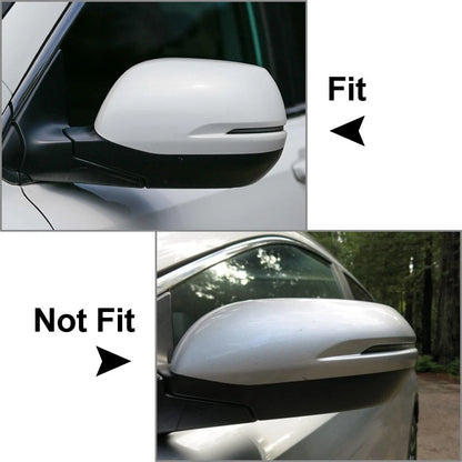 Carbon Fiber style Rearview Side Mirror Cover Caps Trim For Honda CR-V 2017-2019