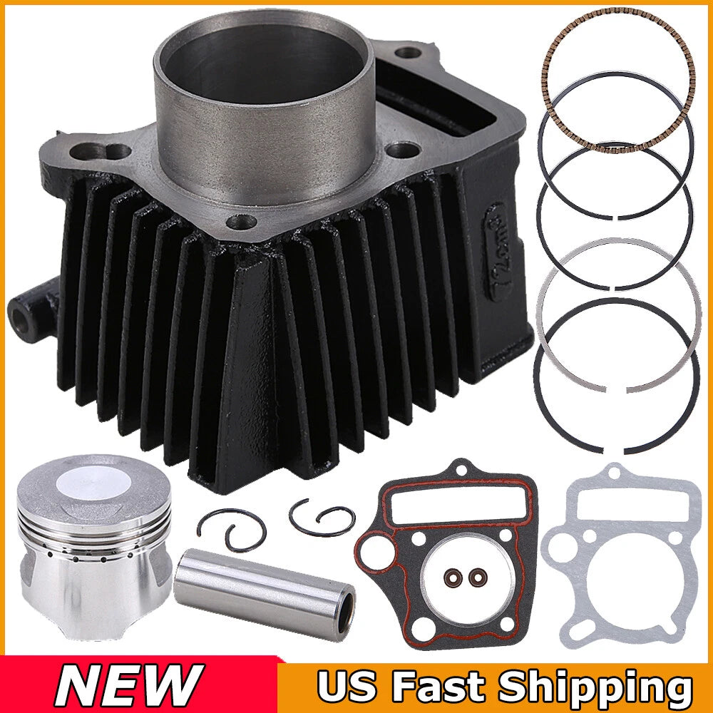 70cc Cylinder Piston Gasket Rings Top End Rebuild Kit For Honda XR70R 1997-2003