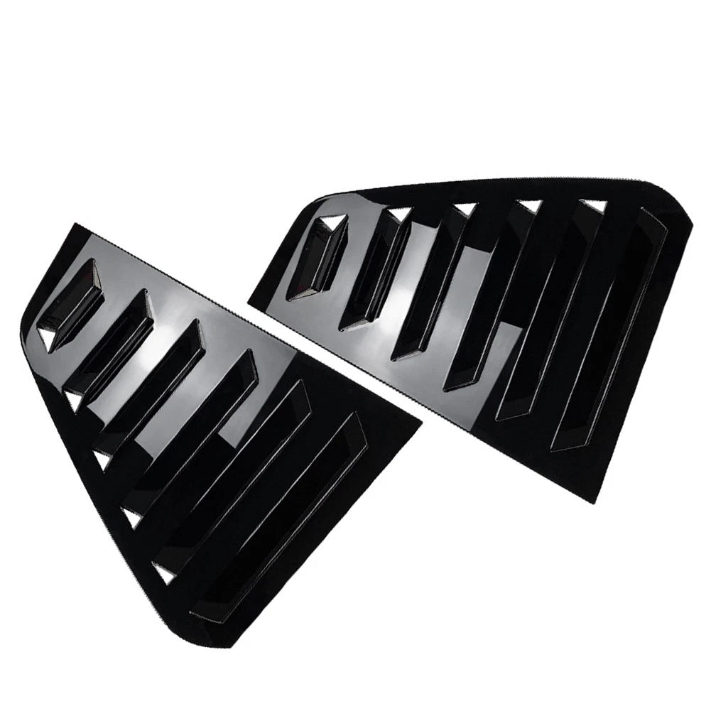 Rear Window Side Vent Shutter Louver Cover Trim For Volkswagen Golf 6 MK6 08-12