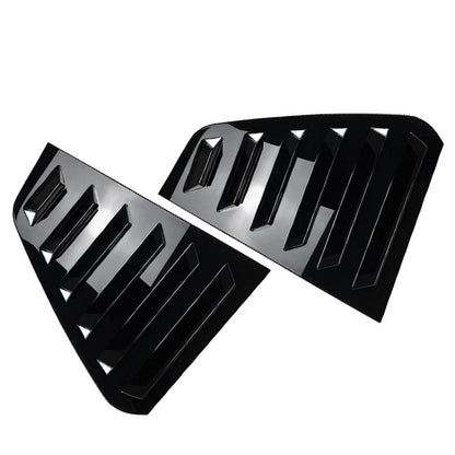 Rear Window Side Vent Shutter Louver Cover Trim For Volkswagen Golf 6 MK6 08-12