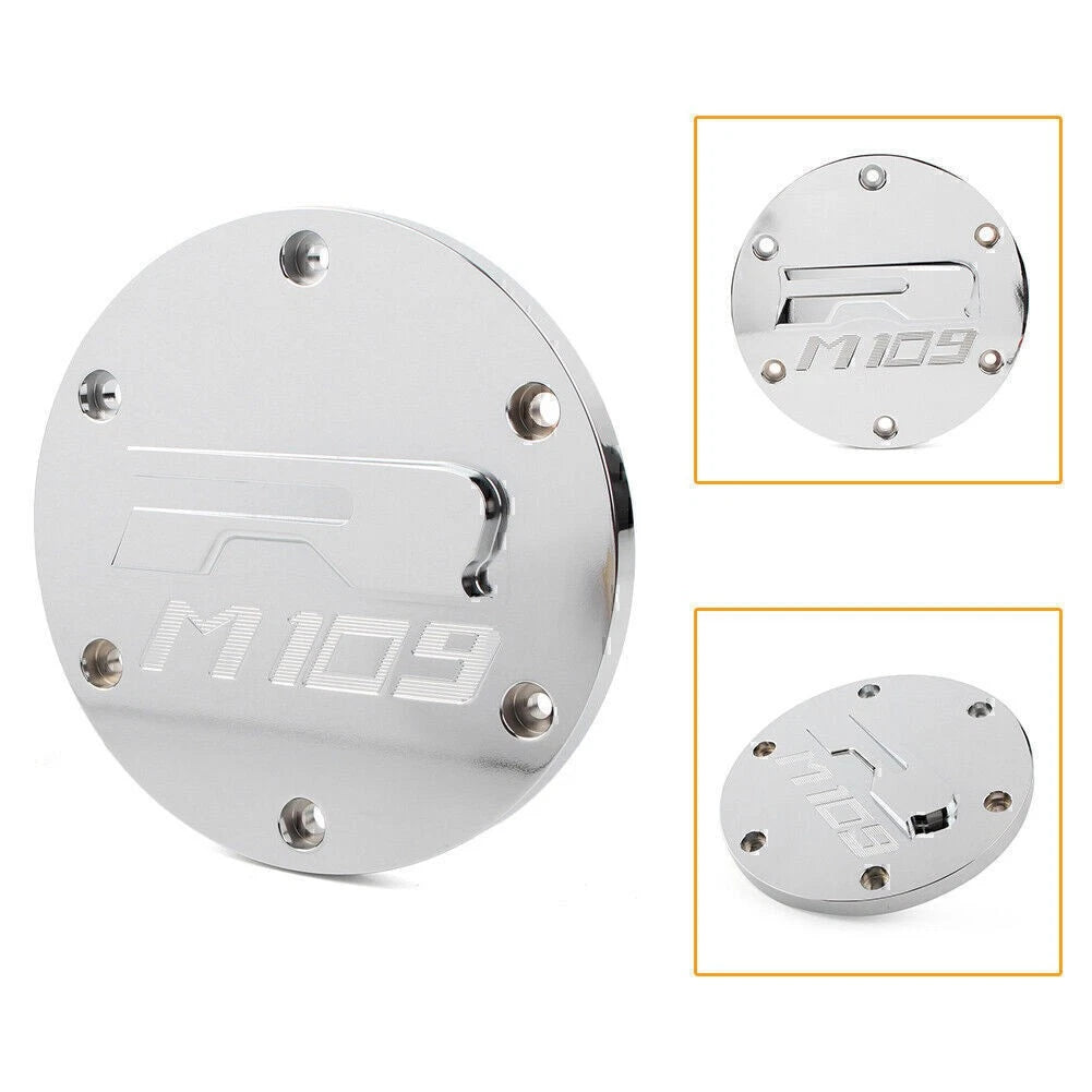 Derby Side Cover Cap For Suzuki Boulevard M109R 2006-2018 Motorcycle Chrome US