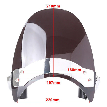 For Harley Davidson Softail Breakout Street Rod Front Windshield Wind screen