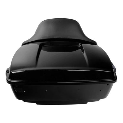 King Trunk Backrest Pad Mount Rack Plate Fit Fit For Harley Touring 2014-2025 24