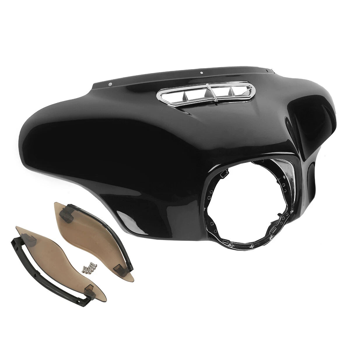 Outer Fairing Air Deflectors For Harley Touring Electra Street Tri Glide 2014-Up