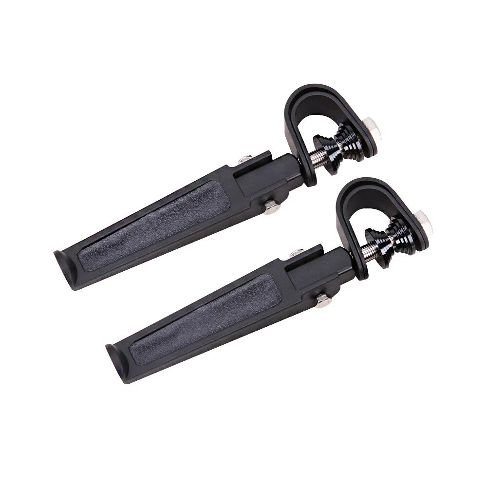 1"~ 1-1/4" 1.25" Engine Guard Crash Bar U-clamp Foot Pegs For Harley Motorcycle