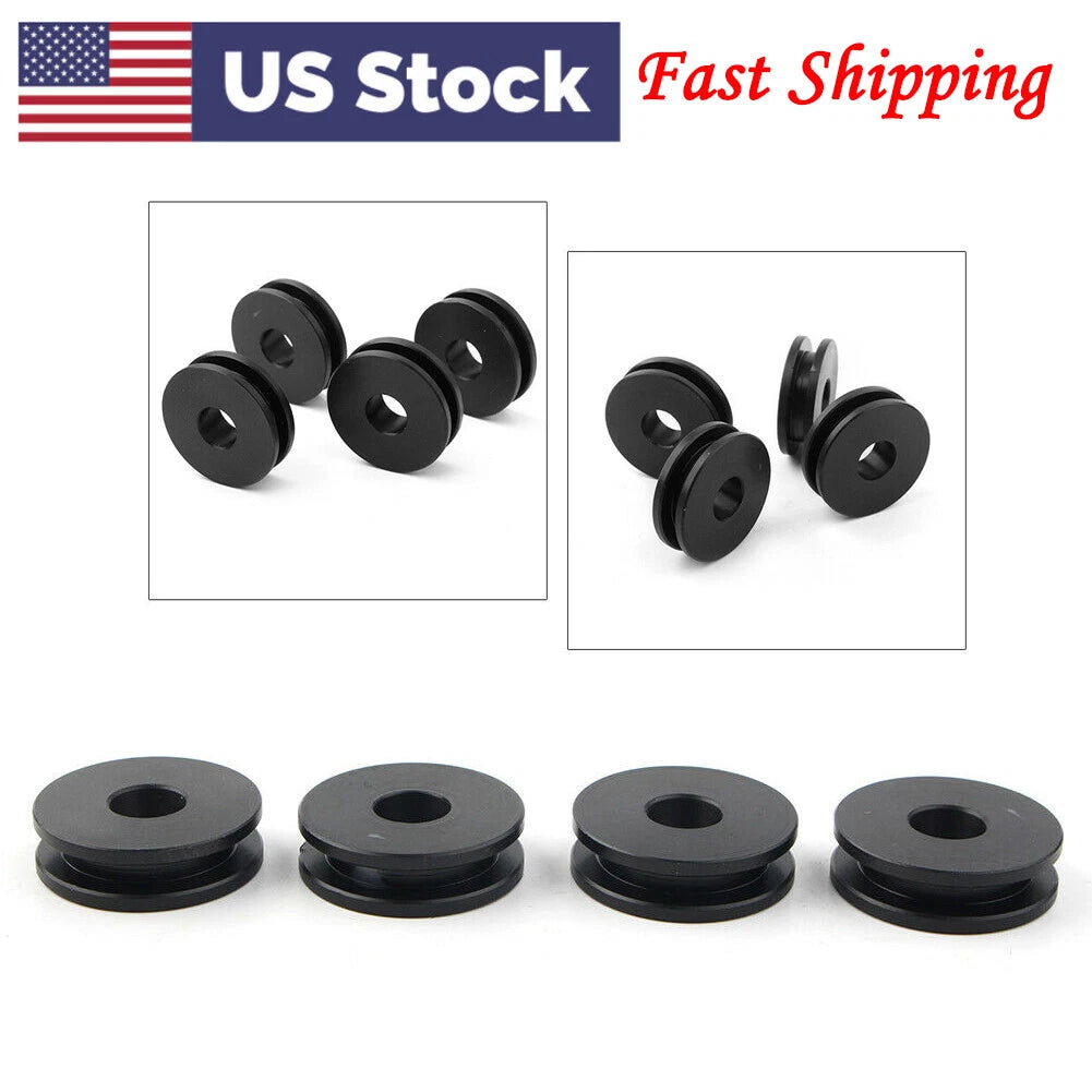 Detachable Windshield Bushing Grommet Replacement For Road King Softail 4pcs US