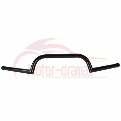 Black 7/8" 22mm Motorcycle Handlebars High-Rise Drag Bar For Honda Yamha Suzuki