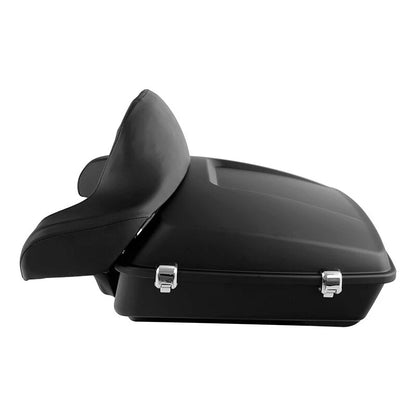 Matte Chopped Trunk Pad Mount Fit For Harley Road Glide King 14-25