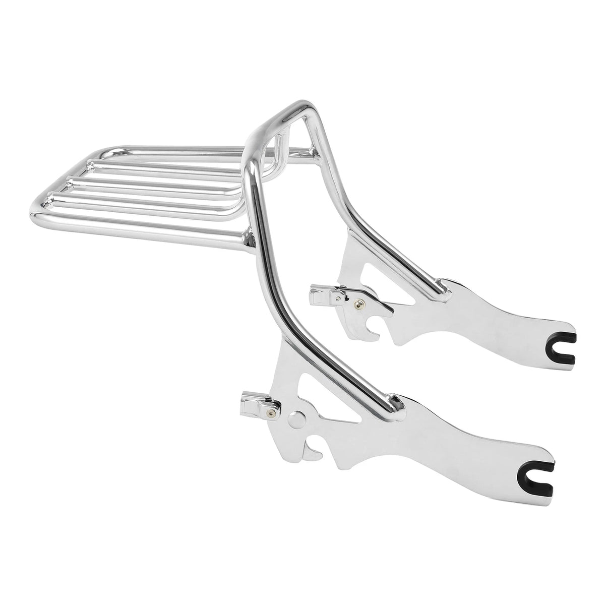 Two-up Luggage Rack Fit For Harley Softail FLDE FLHC FLHCS FLSL 2018-2025 Chrome