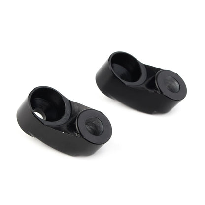 Black Short Front Turn Signal Mounts 39mm 49mm Forks for Harley Sportster FXR