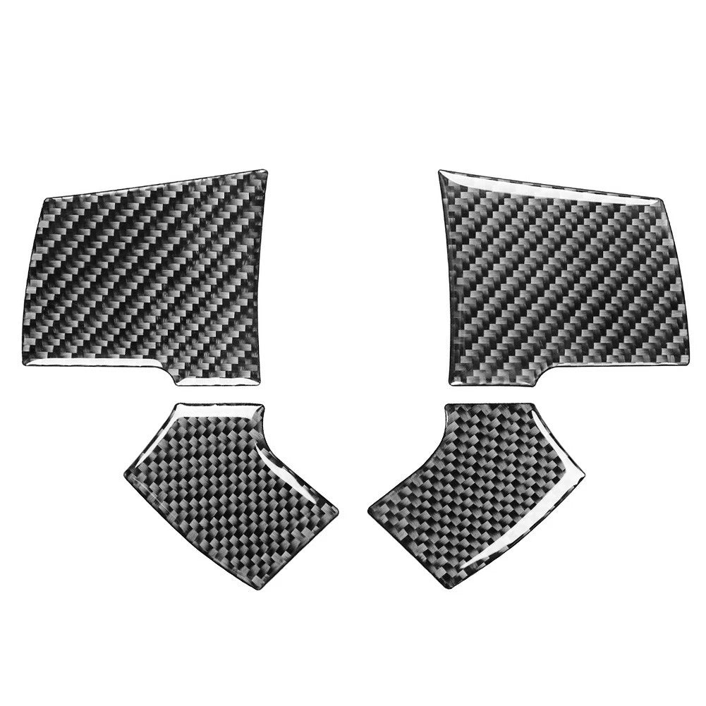 Carbon Fiber Interior Steering Wheel Cover Trim For Ford F-150 2004-2008 US