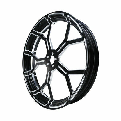 21" Front Fender Wheel Rim Single Disc Hub For Harley Road Glide King ABS 08-25