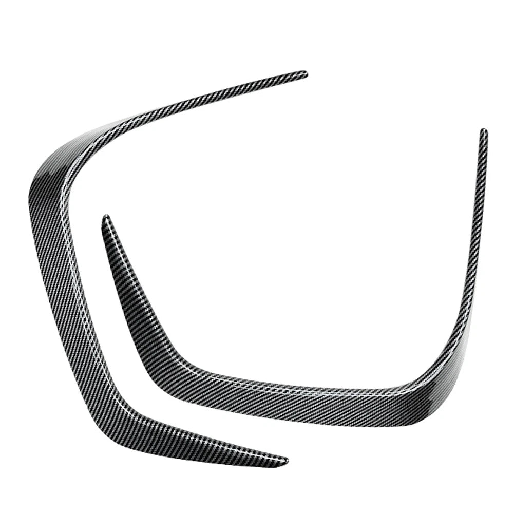 Carbon Look Front Side Air Vent Trim For BMW 2-Series G42 Coupe M Sport 2022-25