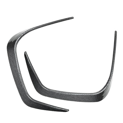 Carbon Look Front Side Air Vent Trim For BMW 2-Series G42 Coupe M Sport 2022-25