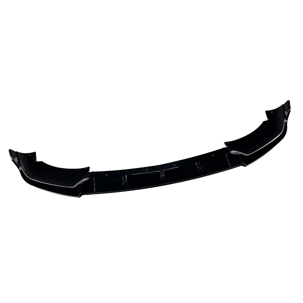 Glossy Black Front Bumper Splitter Spoiler Lip For BMW X6 G06 M Sport 2019-2023