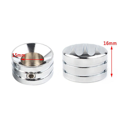 4ⅹ Head Bolt Cover Cap for Harley Twin Cam 1999-Later & Evo 1985-1999 Chrome USA