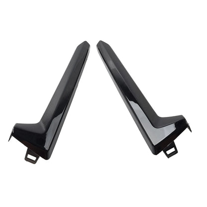 1 Pair Trim Fog Light Molding Trim Glossy Black For Subaru Forester 2017-2018