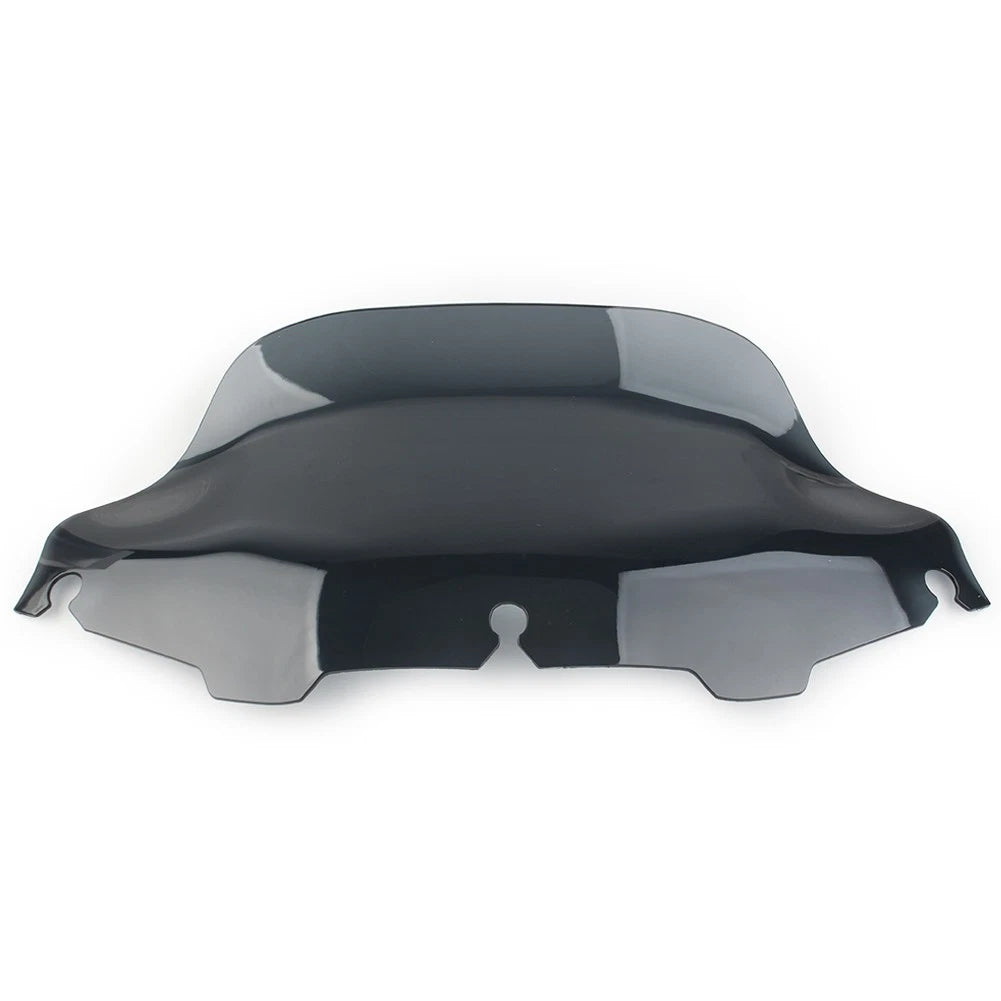 Grey 8"Wave Windshield Windscreen For Harley Touring Electra Street Glide 96-13