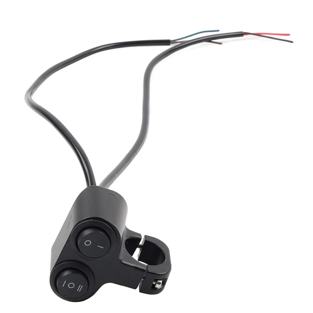 7/8" Motor ATV Dual Button On Off Switch Handlebar Headlight Fog Spot Light